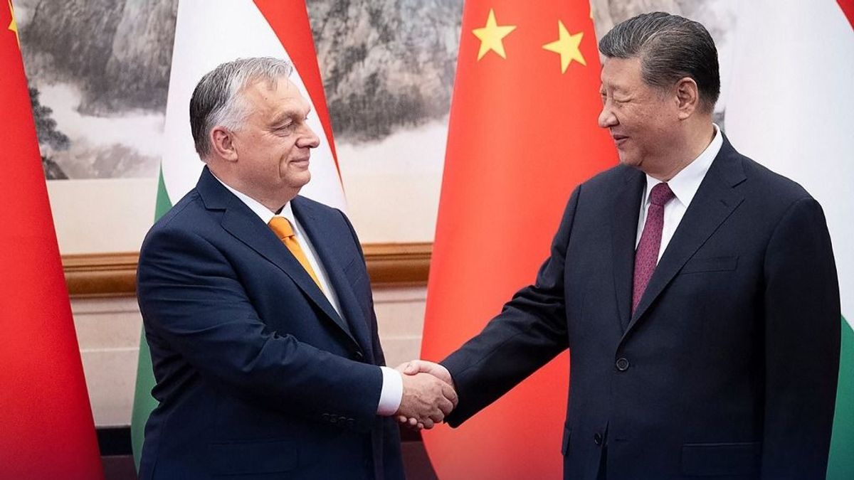 PM Orban on Peace Mission Meets With Chinese President