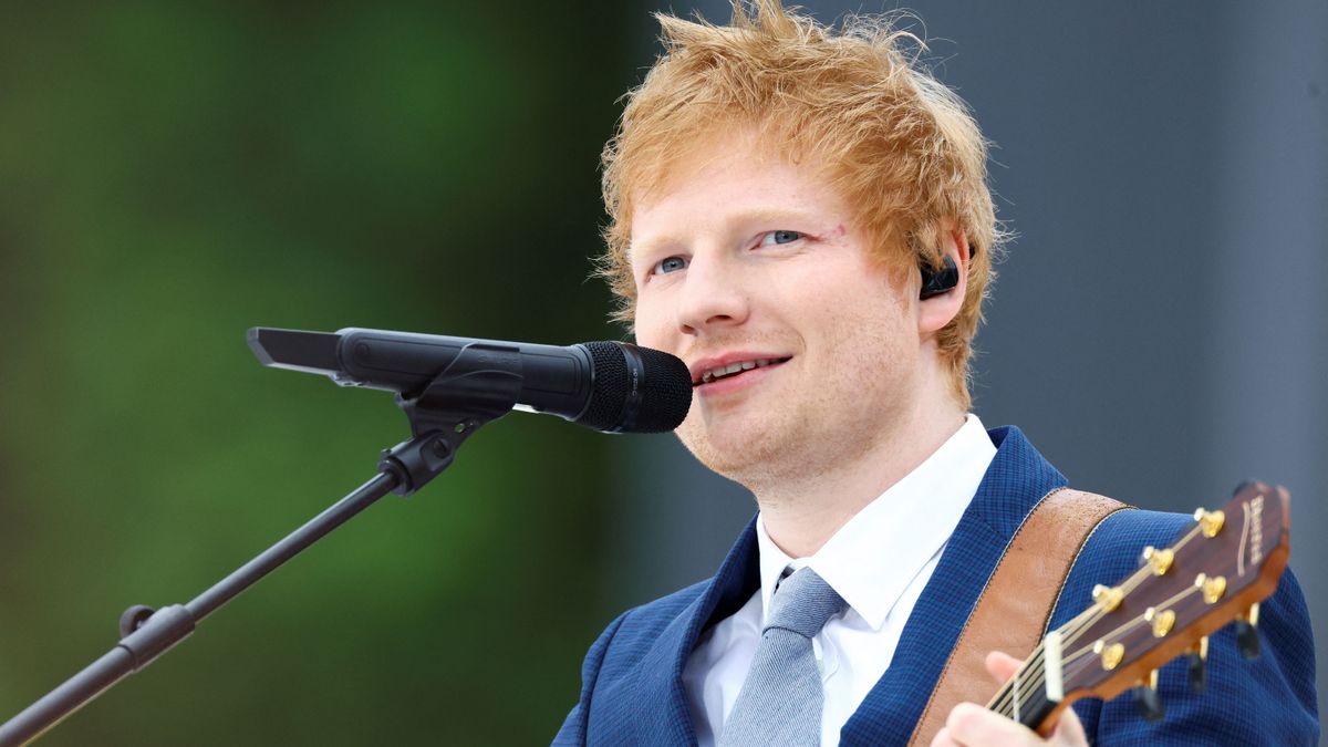Ed Sheeran magyar mezben koncertezett