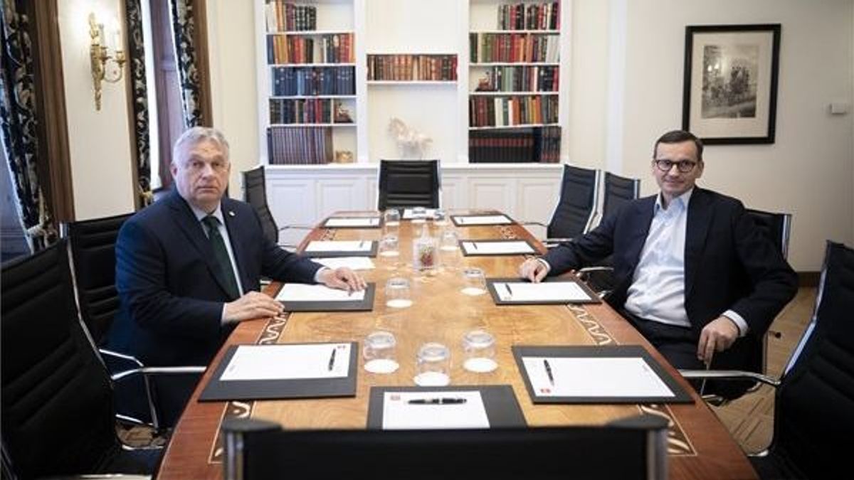 Feszültség alakult ki Giorgia Meloni és Mateusz Morawiecki között