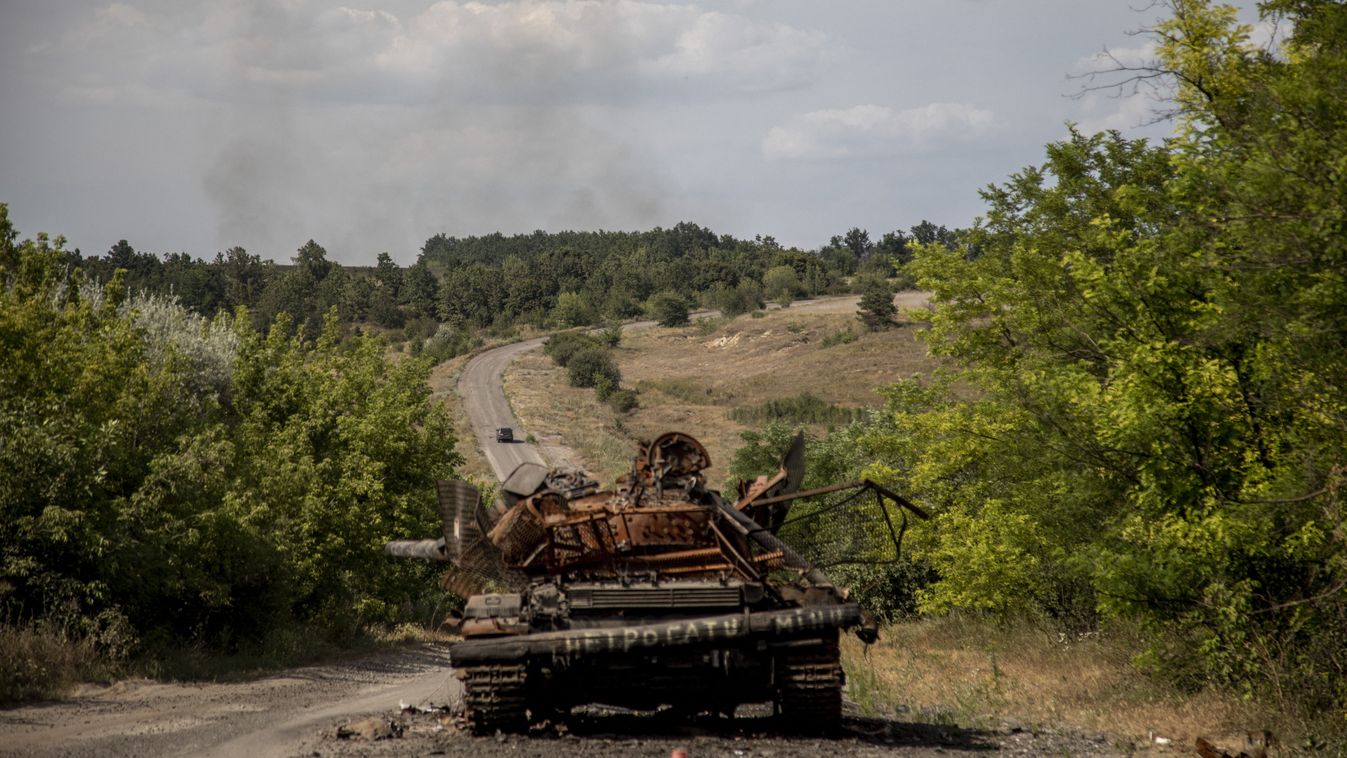 Missile attacks hits Kharkiv region of Ukraine
KHARKIV, KHARKIV OBLAST, UKRAINE, JULY 28: Smoke rises from an explosion following a rocket attack in Kharkiv region, Kharkiv Oblast, Ukraine, July 28th, 2024. Narciso Contreras / Anadolu (Photo by Narciso Contreras / ANADOLU / Anadolu via AFP)