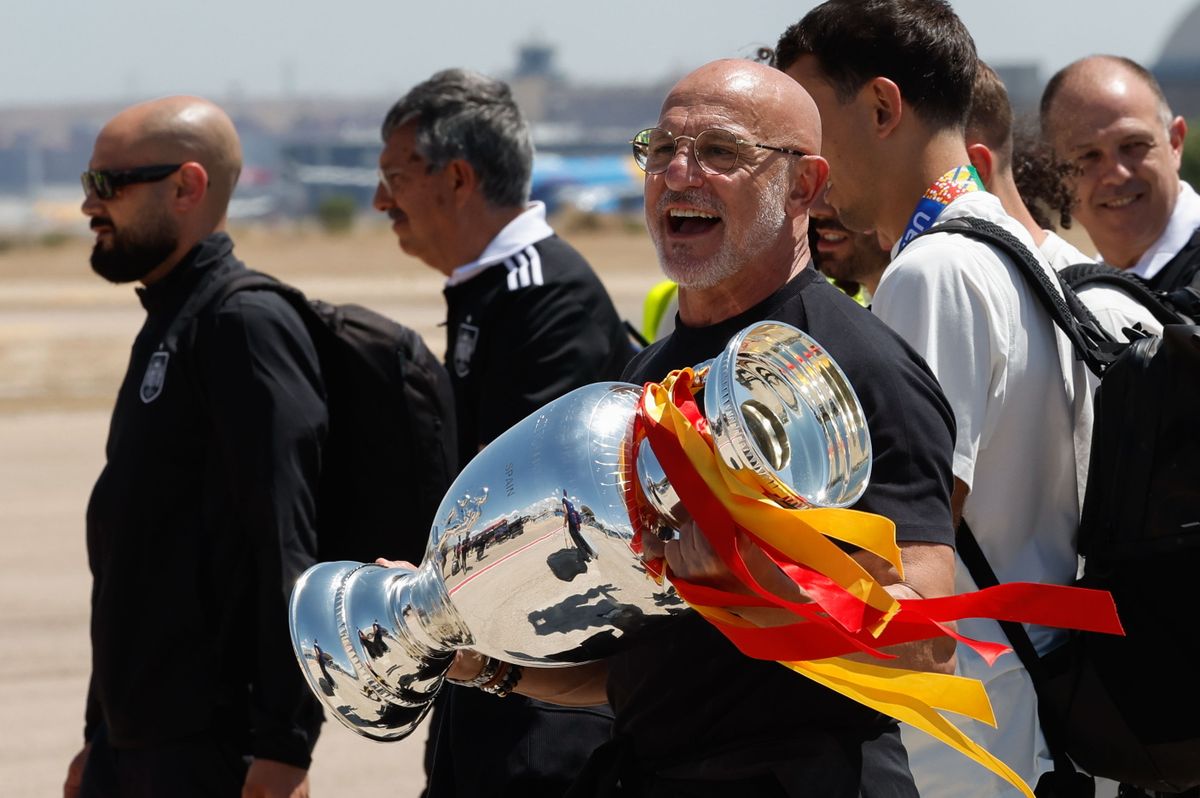 Spanish national team returns to Madrid and celebrate UEFA EURO 2024 win