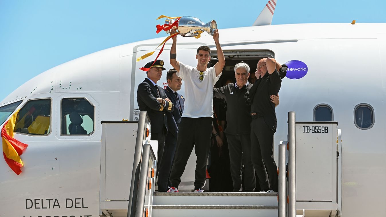 Spanish national team returns to Madrid and celebrate UEFA EURO 2024 win