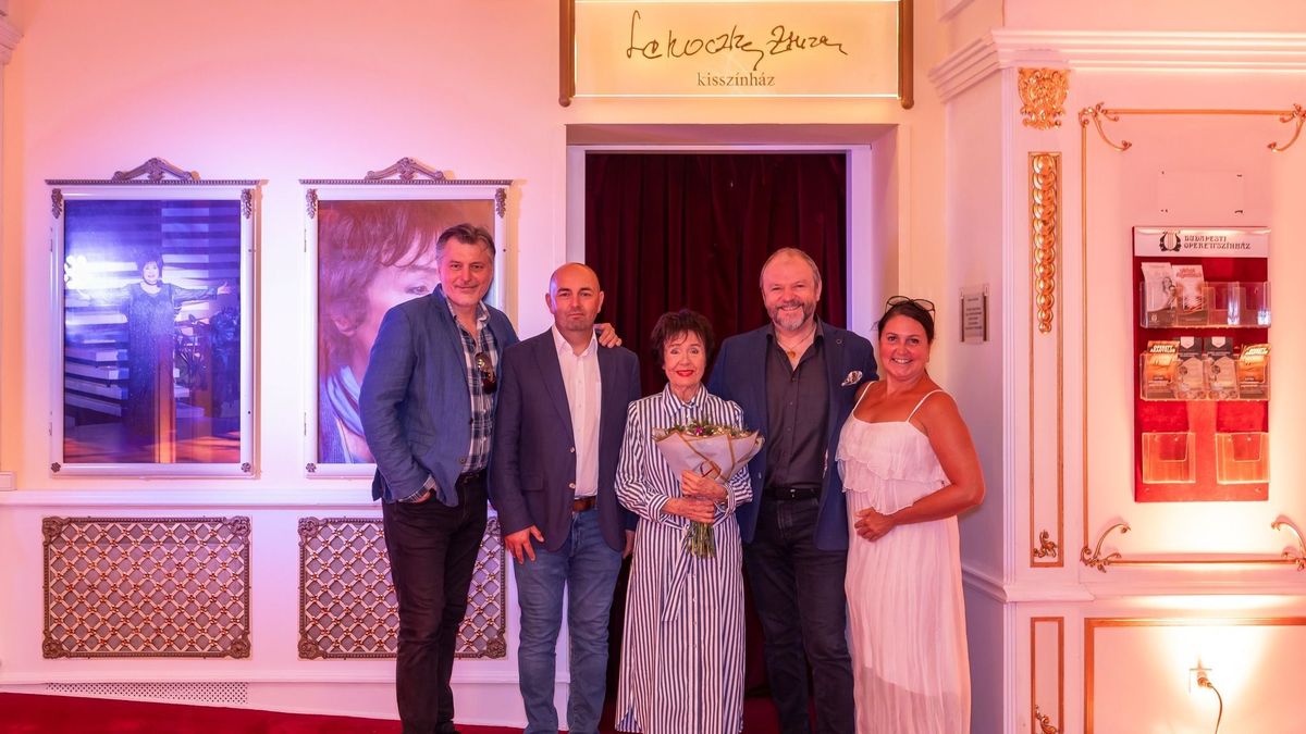 A Budapesti Operettszínház Raktárszínháza felvette Lehoczky Zsuzsa nevét