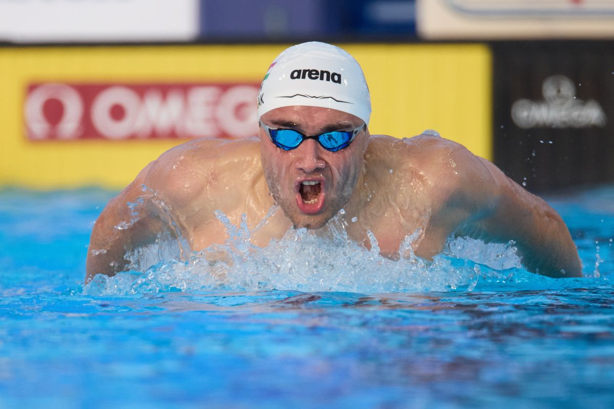 MILÁK Kristóf, 200 m pillangó, Leon Marchand, Noe Ponti, esélyes Olimpia 2024, Párizs