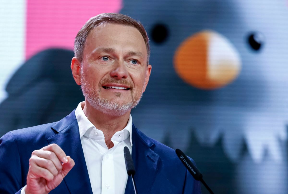 Christian Lindner német pénzügyminiszter