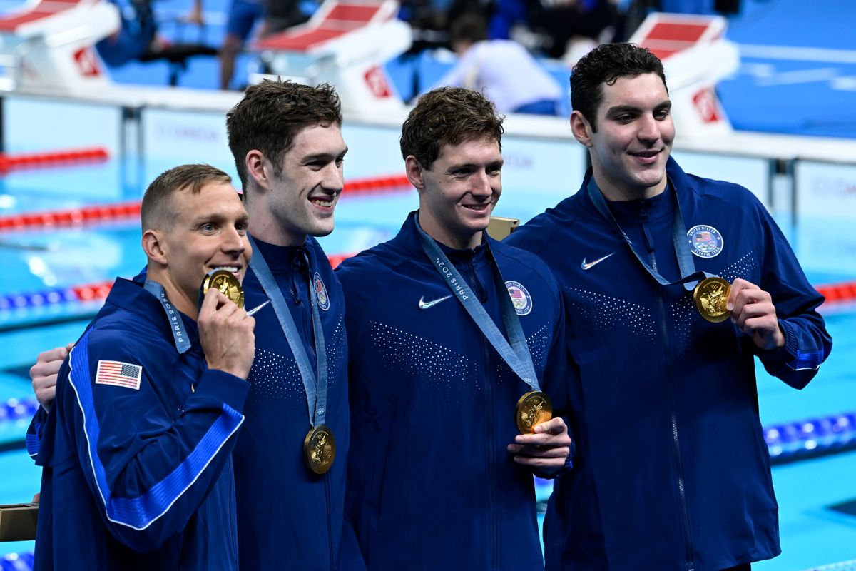 DRESSEL, Caeleb; ARMSTRONG, Hunter; GULIANO, Chris; ALEXY, Jack