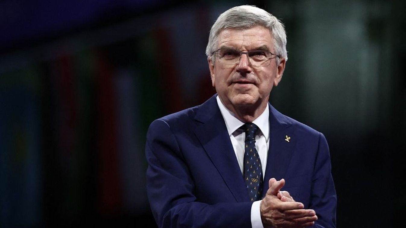 A Nemzetközi Olimpiai Bizottság elnöke, Thomas Bach