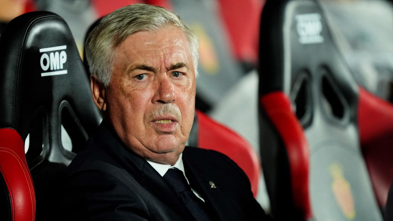 Carlo Ancelotti nem volt boldog a Mallorca elleni meccsen