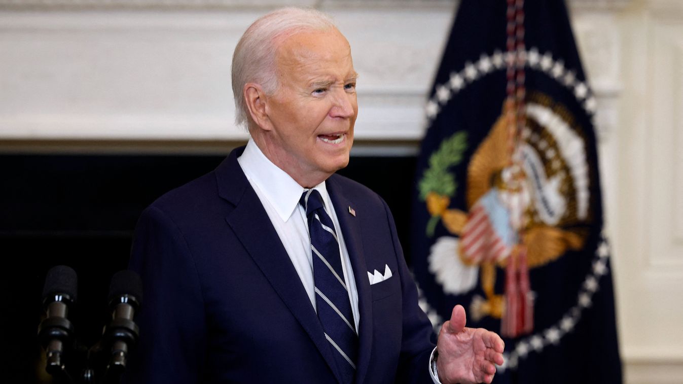 President Biden Announces Prisoner Swap With Russia To Free Reporter Evan Gershkovich And Paul Whelan
WASHINGTON, DC - AUGUST 01: U.S. President Joe Biden answers reporters' questions after announcing the release of prisoners freed by Russia, including Wall Street Journal Reporter Evan Gershkovich and Paul Whelan, in the East Room at the White House on August 01, 2024 in Washington, DC. The two, along with Alsu Kurmasheva, a dual U.S.-Russian citizen and Radio Free Europe journalist, Vladimir Kara-Murza, a Washington Post columnist, and others were released in a prisoner exchange with Russia.   Chip Somodevilla/Getty Images/AFP (Photo by CHIP SOMODEVILLA / GETTY IMAGES NORTH AMERICA / Getty Images via AFP)