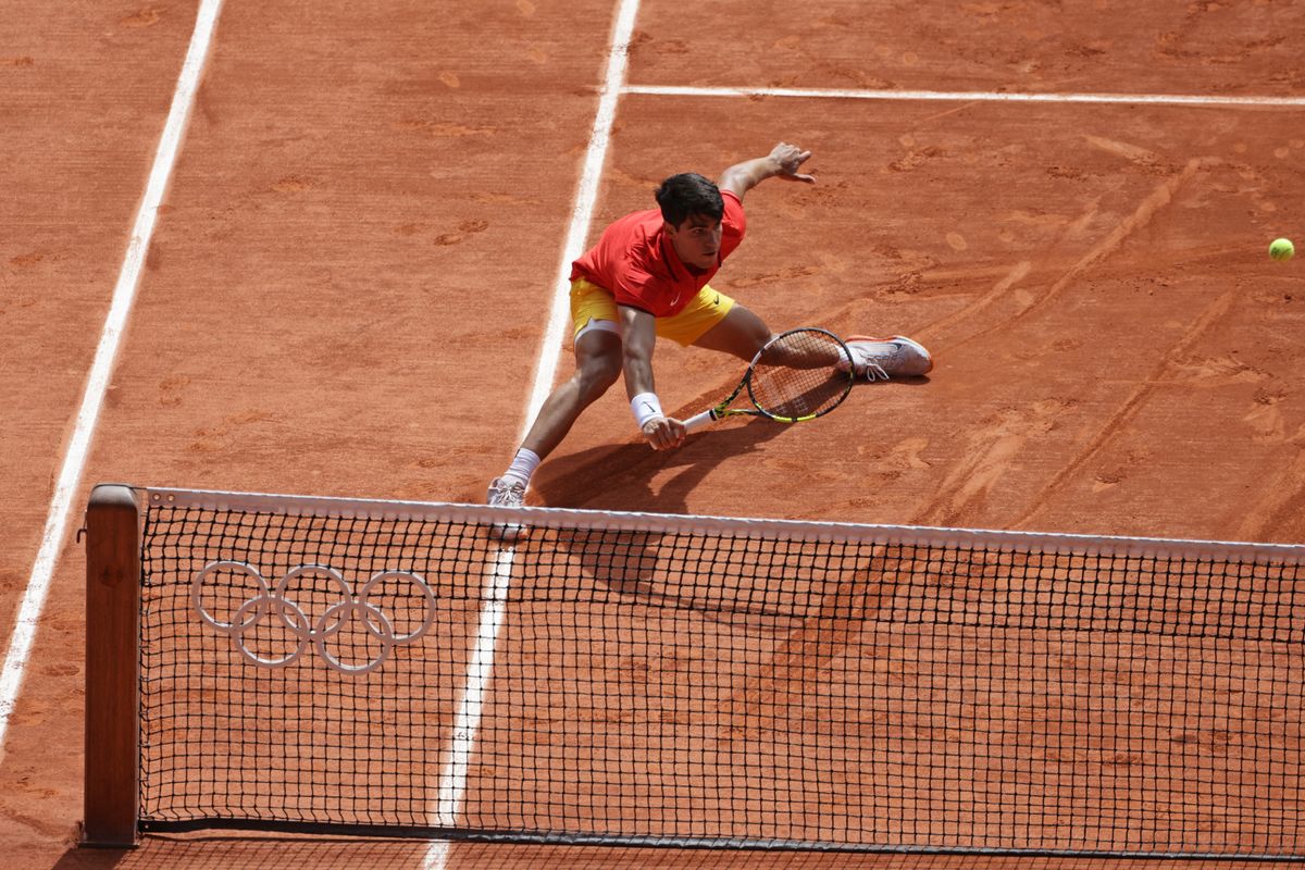 Carlos Alcaraz kilenc bréklabdát hagyott kihasználatlanul Djokovics ellen az első játszmában