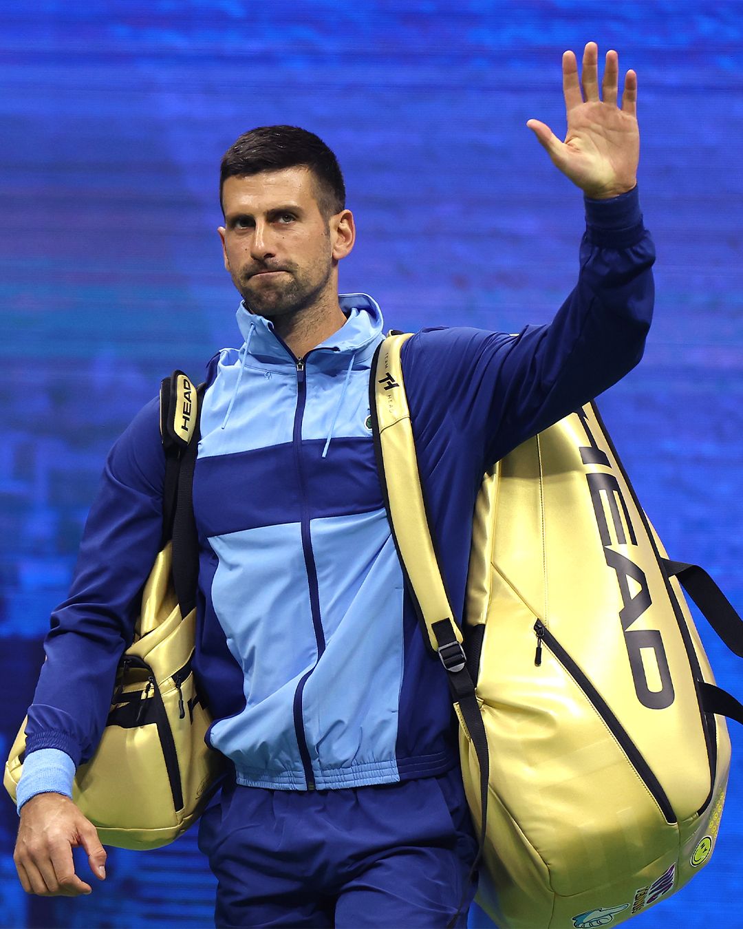 Novak Djokovics olimpiai aranyérmes táska US Open Radu Albot Laslo Djere Györe László