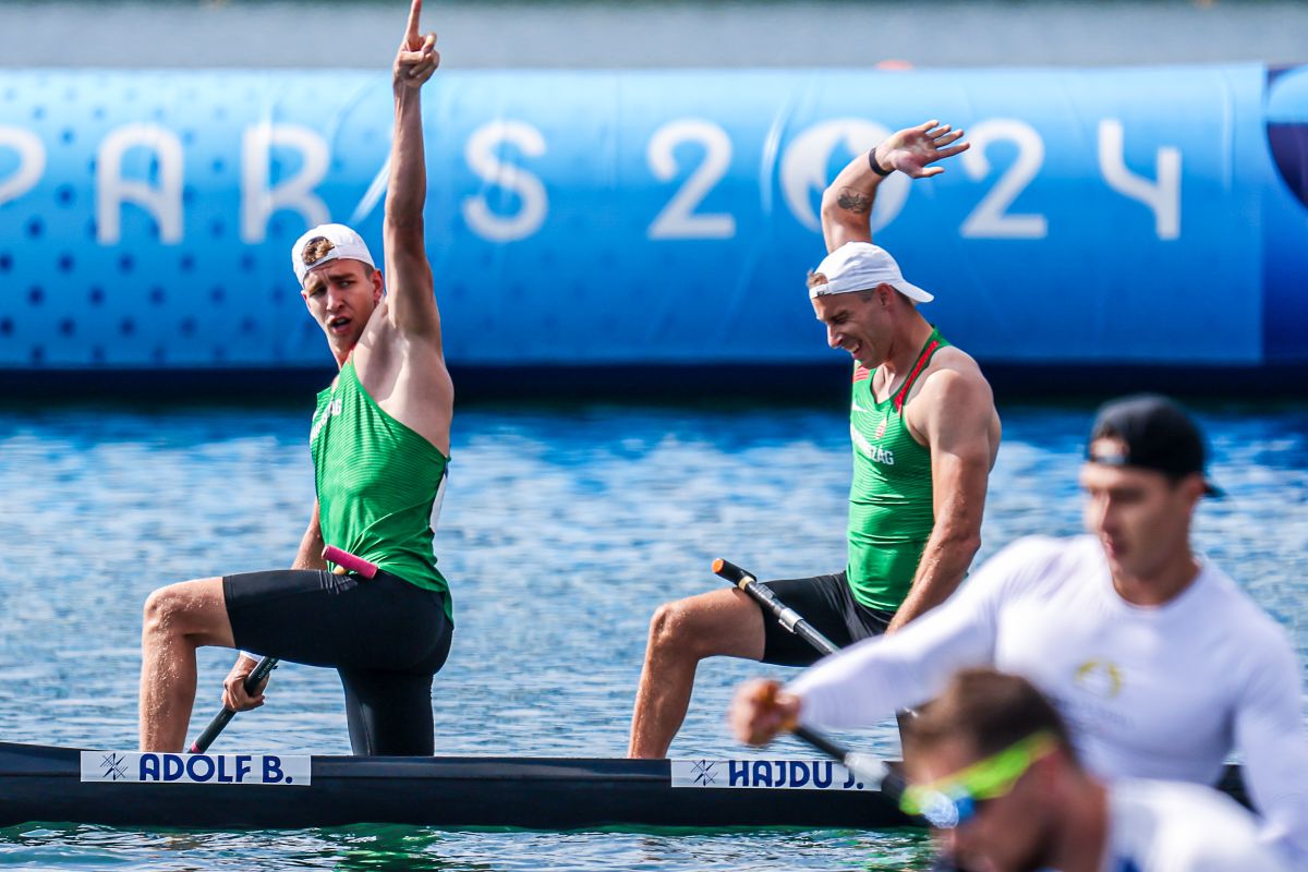 Adolf Balázs Hajdu Jonatán kajak-kenu Párizs olimpia 2024