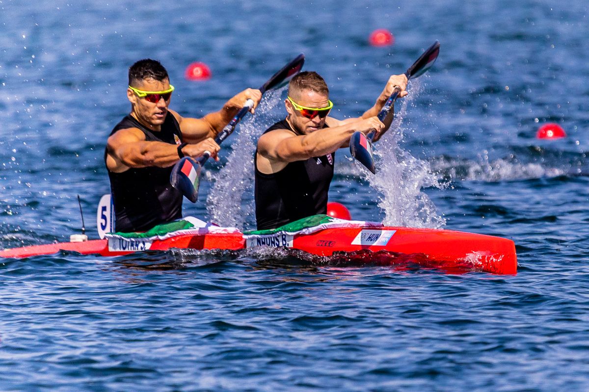 Nádas Bence Tótka Sándor olimpia 2024 Párizs kajak-kenu