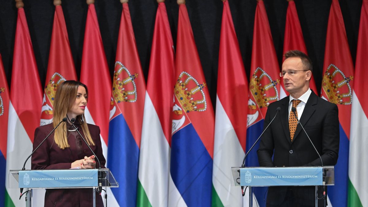 Szijjártó Péter: Ursula von der Leyen is részese az EU-bővítéssel kapcsolatban jelen lévő képmutatásnak