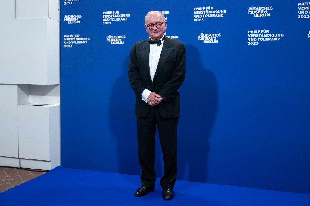 Wolfgang Ischinger, a Müncheni Biztonsági Konferencia Alapítvány (MSC) kuratóriumának elnöke részt vesz a Berlini Zsidó Múzeum Megértéséért és Toleranciájáért díjának átadási ünnepségén