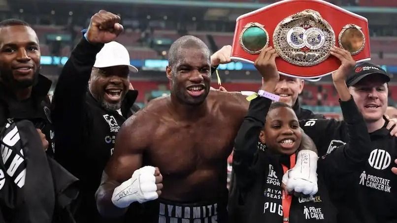 Daniel Dubois, Anthony Joshua, ökölvívás, vb-címmérkőzés, IBF