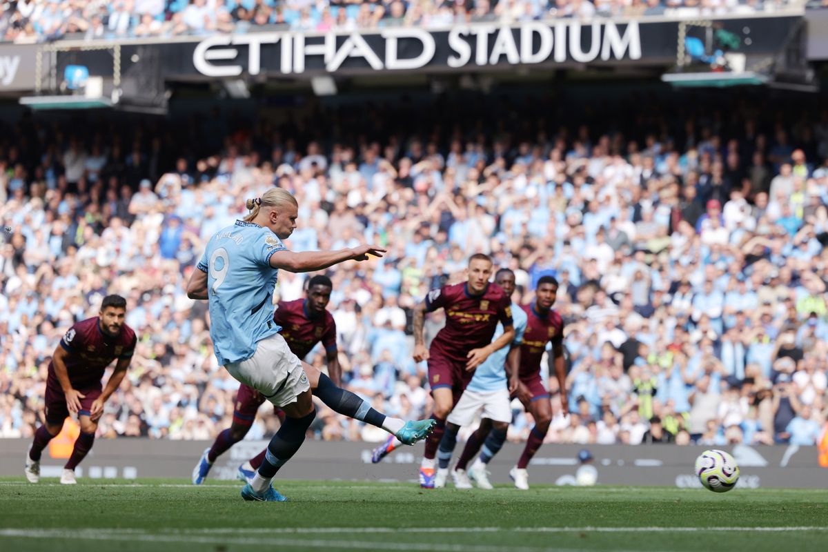 Haaland szépen termeli a gólokat, Guardiola elégedett lehet vele