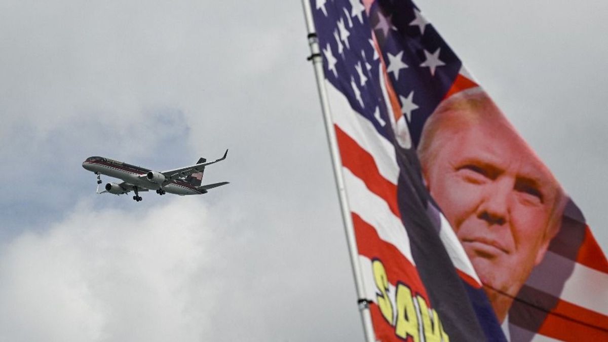 Ismét egy váratlan biztonsági incidens zavarta meg Trump kampányrendezvényét
