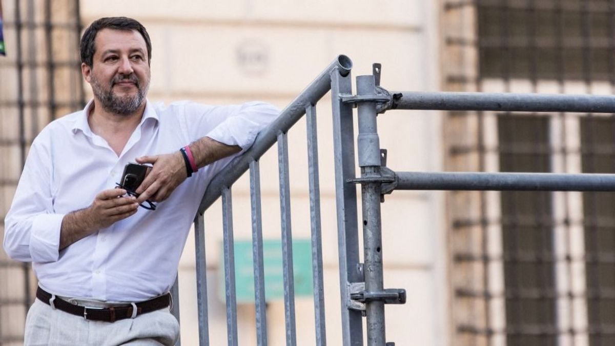 Megérkezett Budapestre Matteo Salvini