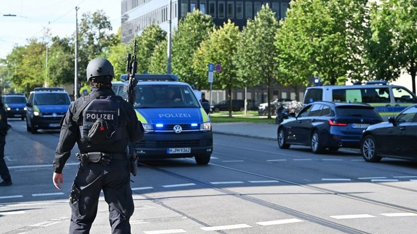 A rendőrség lelőtt egy gyanús személyt München belvárosában az izraeli főkonzulátus közelében végrehajtott nagyszabású akció során