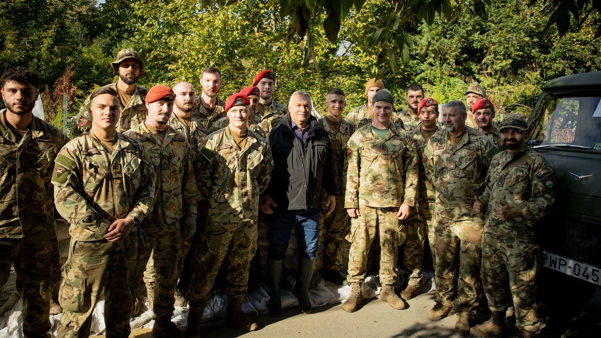 Orbán Viktor: Van elég legény a gáton!