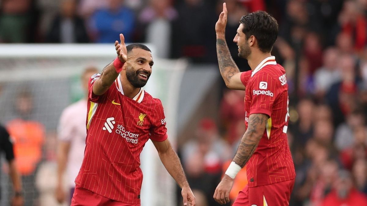 Pontot vesztett a Liverpool, Szalah volt a hős, de a döntetlenhez Szoboszlai is kellett