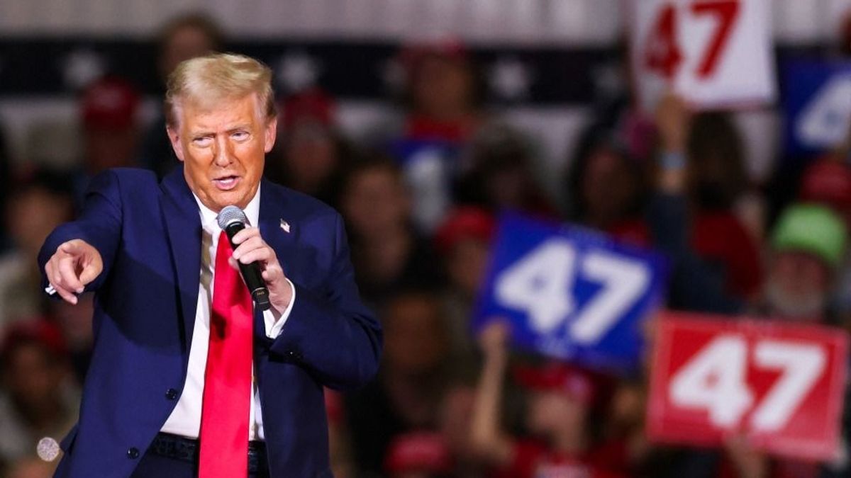 Óriási várakozás övezi Donald Trump gyűlését a demokrata fellegvárban