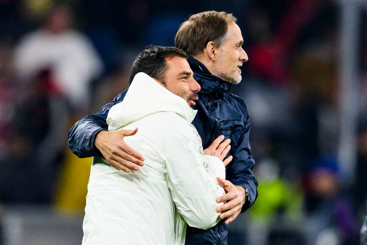 Lőw Zsolt (balra) az angol válogatottnál is Thomas Tuchel segítője lehetne