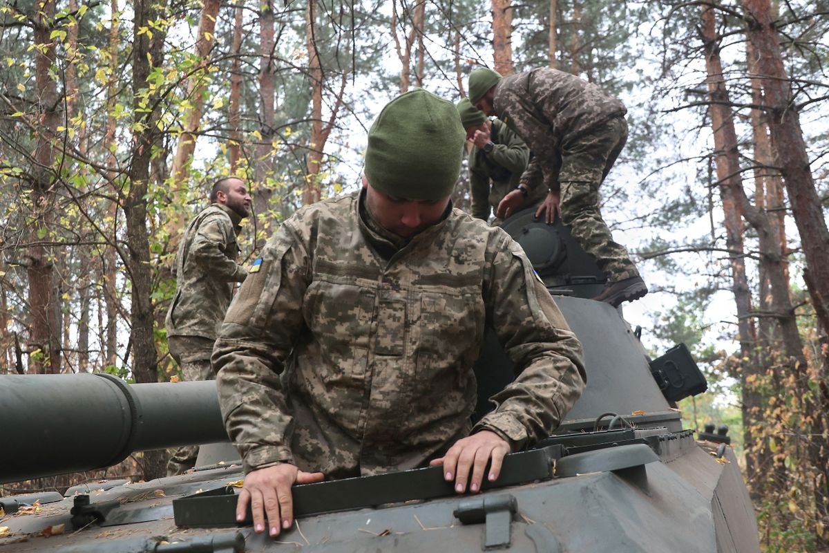 Elkeseredett harcot vívnak az ukrán katonák a háborúban