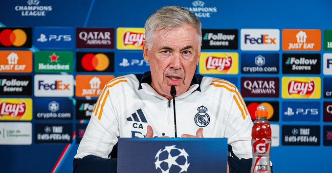 Carlo Ancelotti, a Real Madrid vezetőedzője