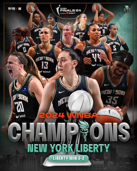 A New York Liberty lett a WNBA bajnoka