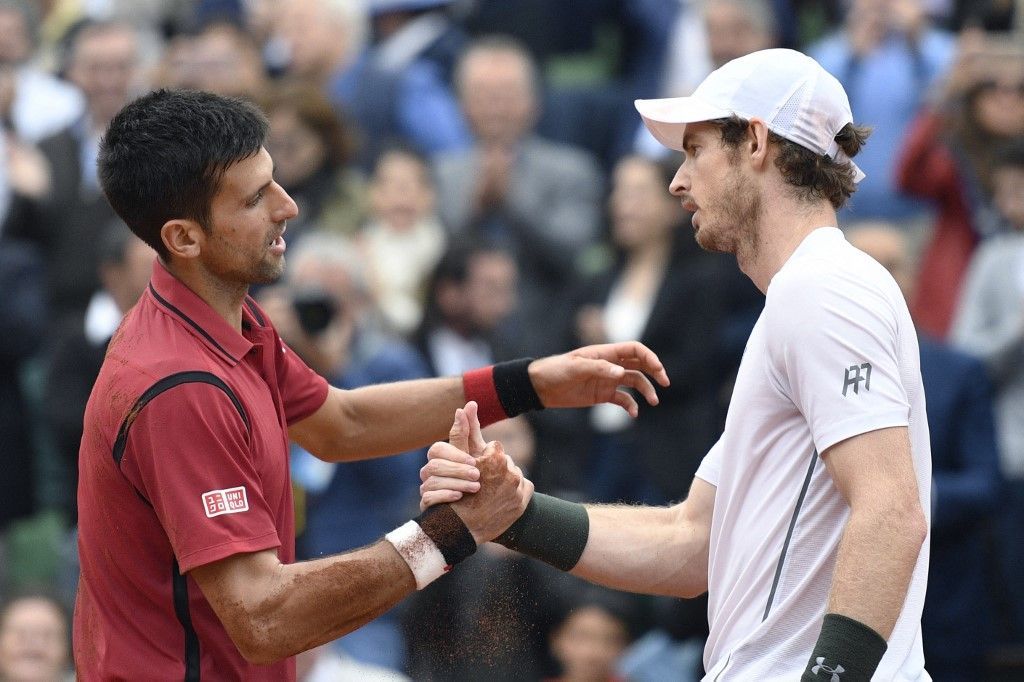 Novak Djokovics és Andy Murray csatájából többnyire a szerb klasszis jött ki győztesen