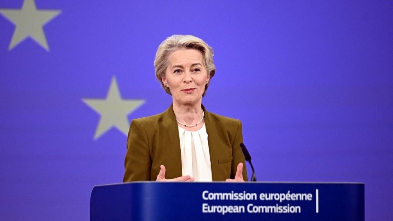 Ursula von der Leyen, az Európai Bizottság elnöke 