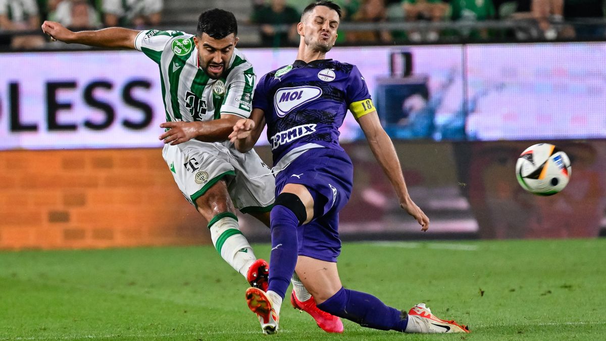 Pascal Jansen állandóan a sarkában van a Fradi egyik legjobbjának, hogy kihozza belőle, ami benne van