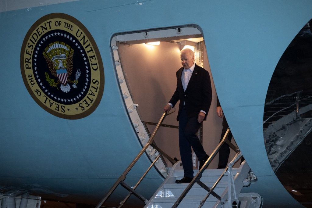 Joe Biden amerikai elnök (Fotó: AFP)