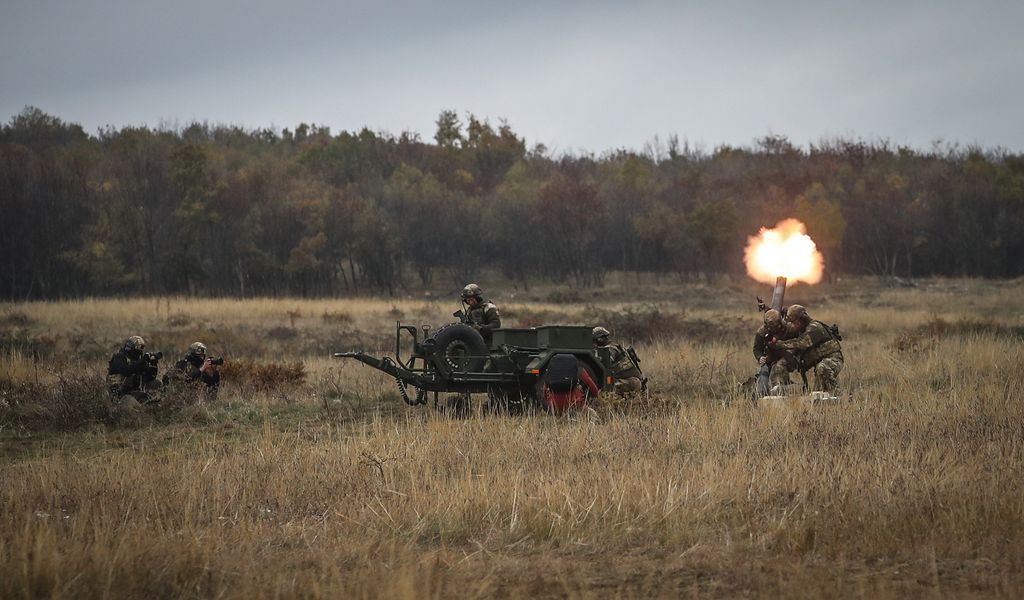 Páncélozott Gyalogdandár LYNX lövészet zárógyakorlat Hajmáskér