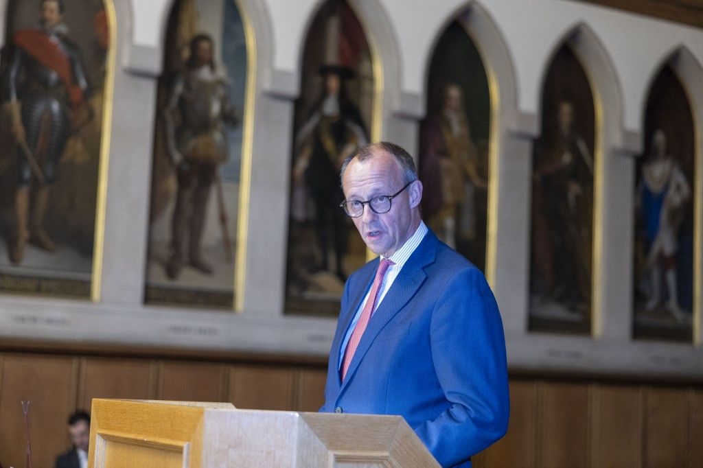 Friedrich Merz, a CDU vezetője és kancellárjelöltje (Fotó: dpa Picture-Alliance/AFP/Helmut Fricke)