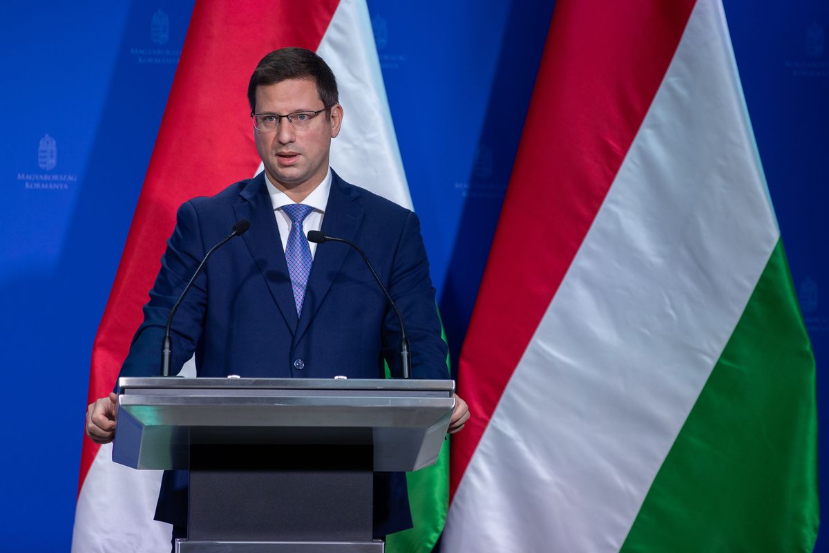 Kormányinfó Gulyás Gergely