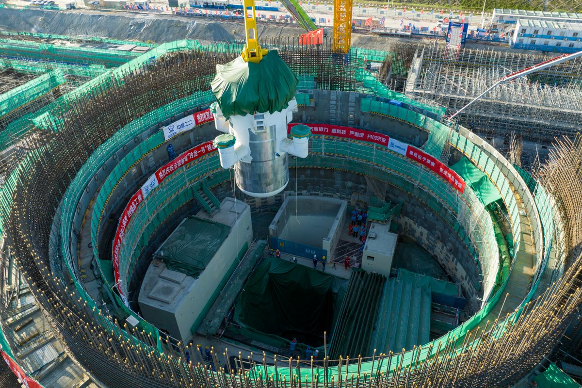 CHINA-HAINAN-SMALL NUCLEAR REACTOR-CORE MODULE ASSEMBLY (CN)