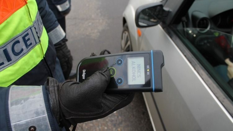 alkoholszonda, közúti ellenőrzés