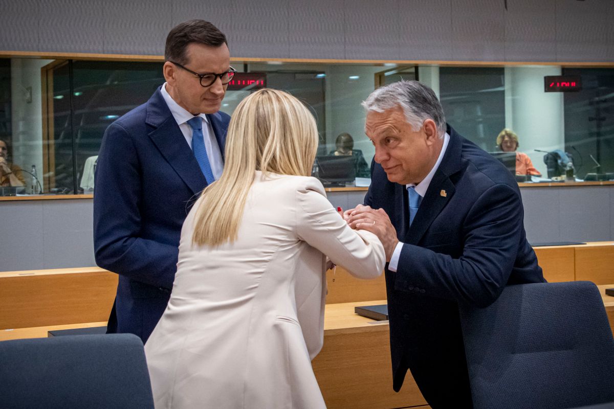 Viktor Orban PM Of Hungary At The European Council