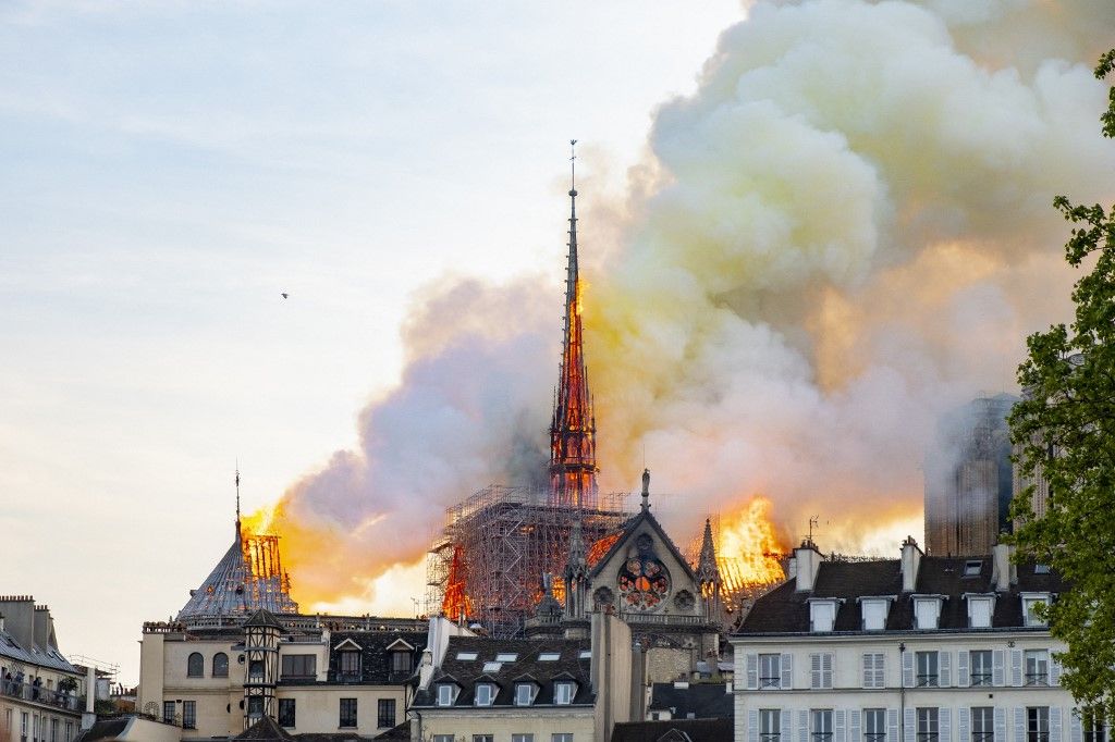 A lángokban álló párizsi Notre-Dame a világörökség része