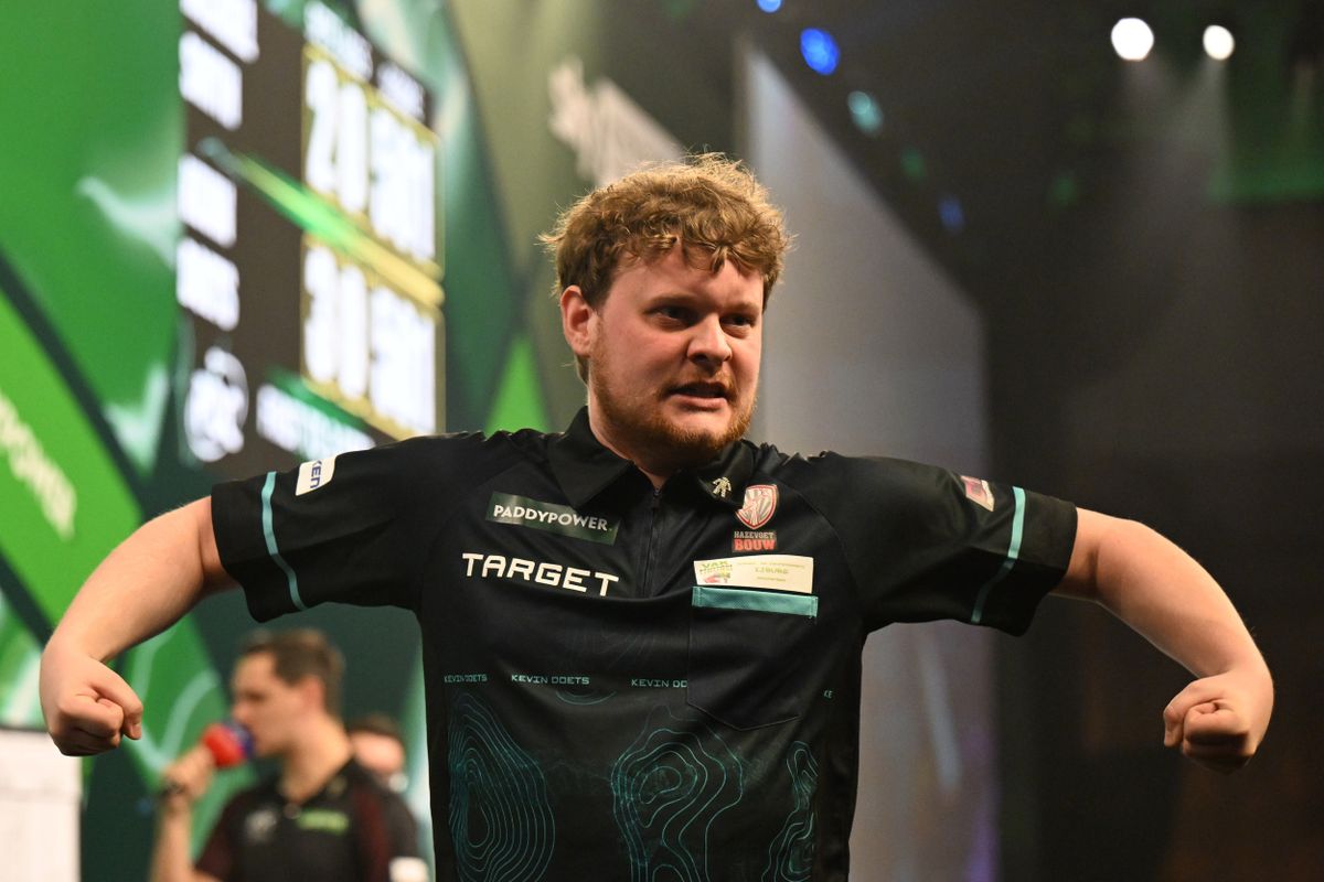 PDC darts-vb Kevin Doets Michael Smith szenzáció Ally Pally transznemű Noa-Lynn van Leuven