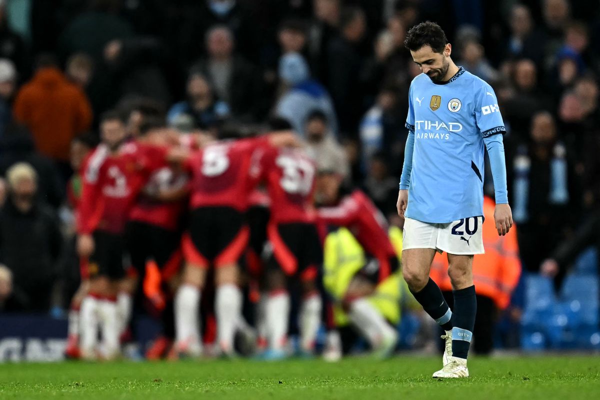 Bernardo Silva kínjában mosolygott a manchesteri derbin