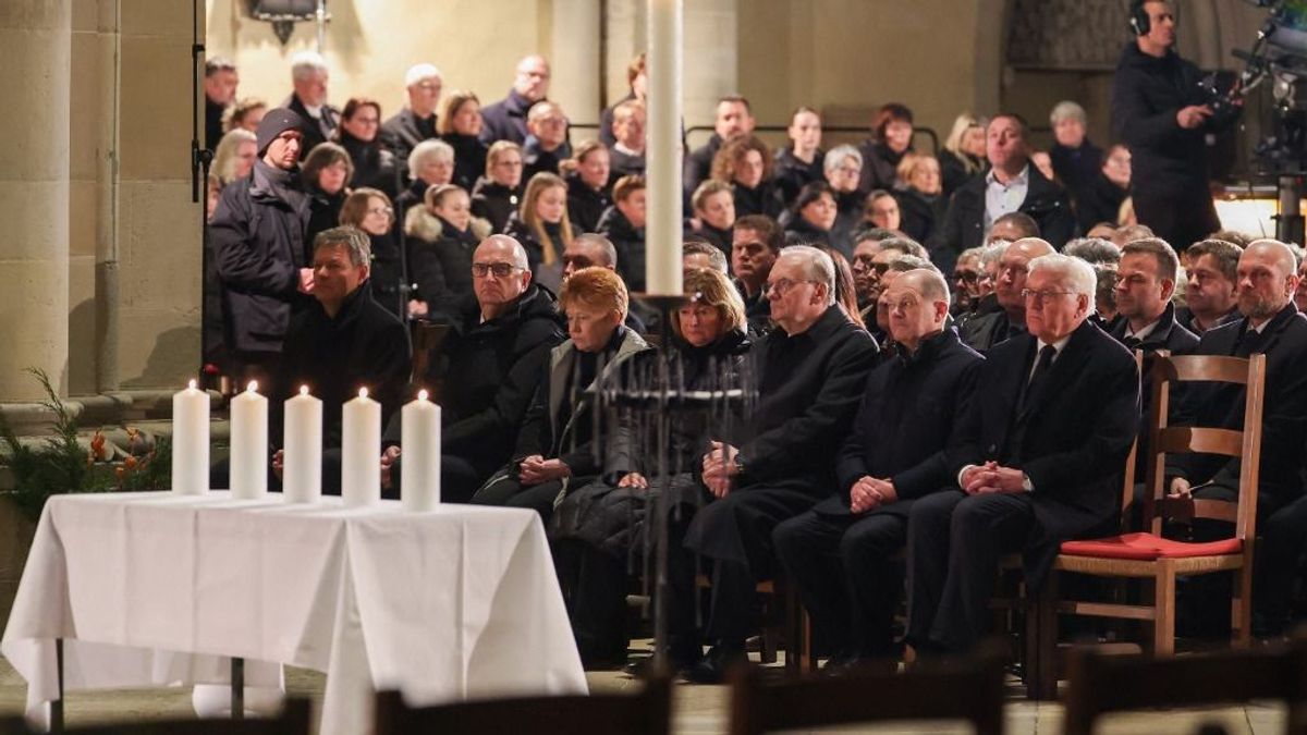 Gyászszertartáston emlékeztek meg magdeburgi áldozatokról