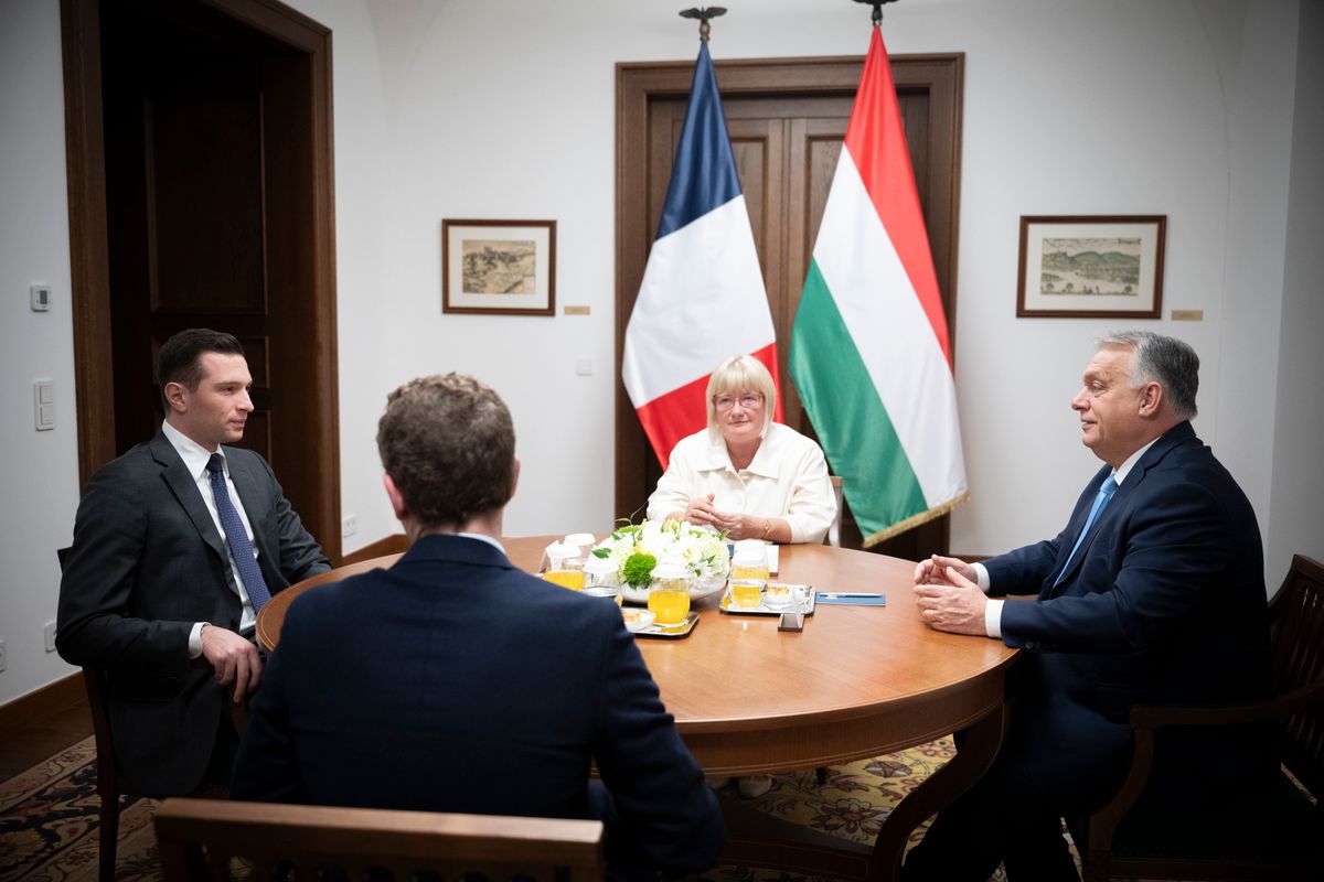 Orbán Viktor fogadta Jordan Bardellát