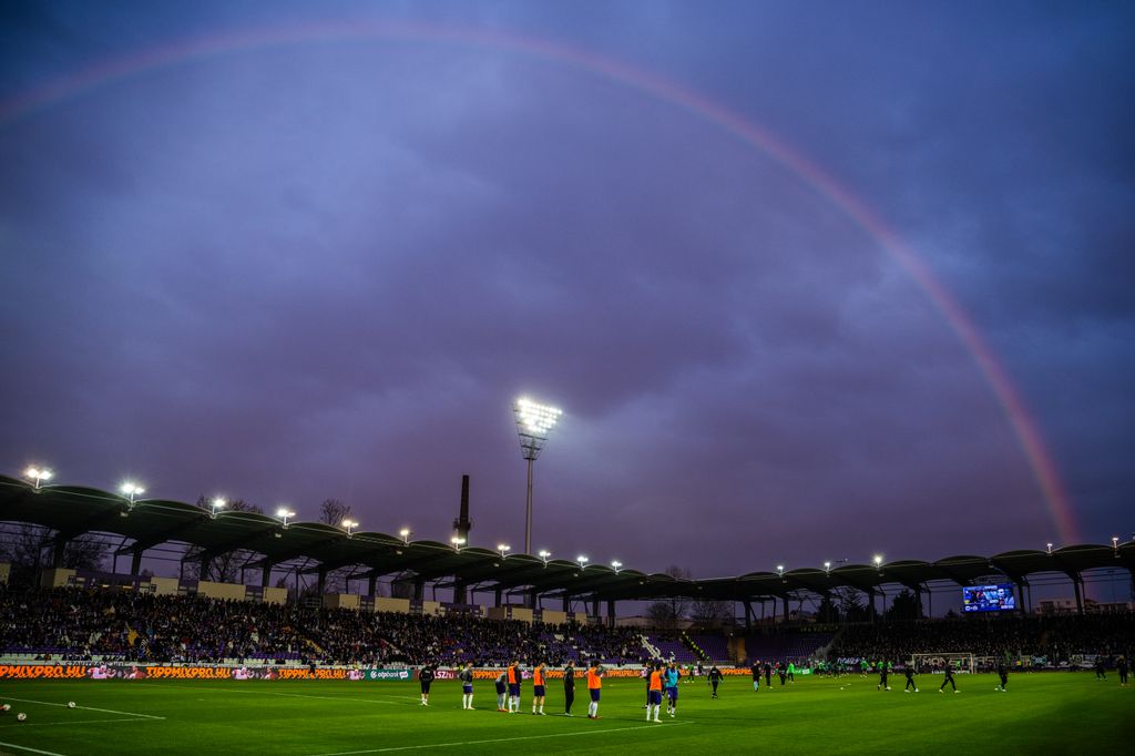 20240225 Budapest, Újpest FC - Ferencvárosi TC labdarúgó mérkőzés