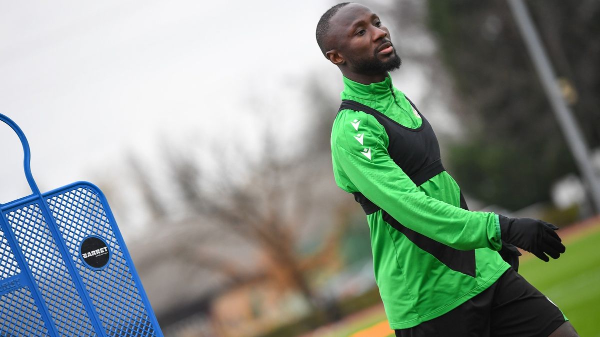 Naby Keita a Ferencváros edzésén