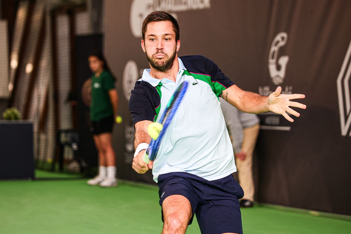 Indoor Oeiras Open2 - Gastão Elias Vs Alexis Galarneau Fucsovics Márton tenisz Davis-kupa Magyarország Kanada