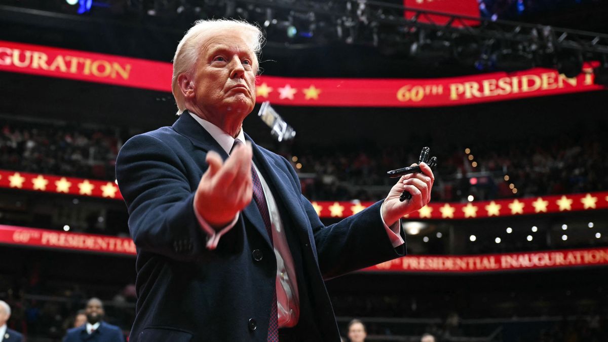 Trump elnök úr üdvözlése